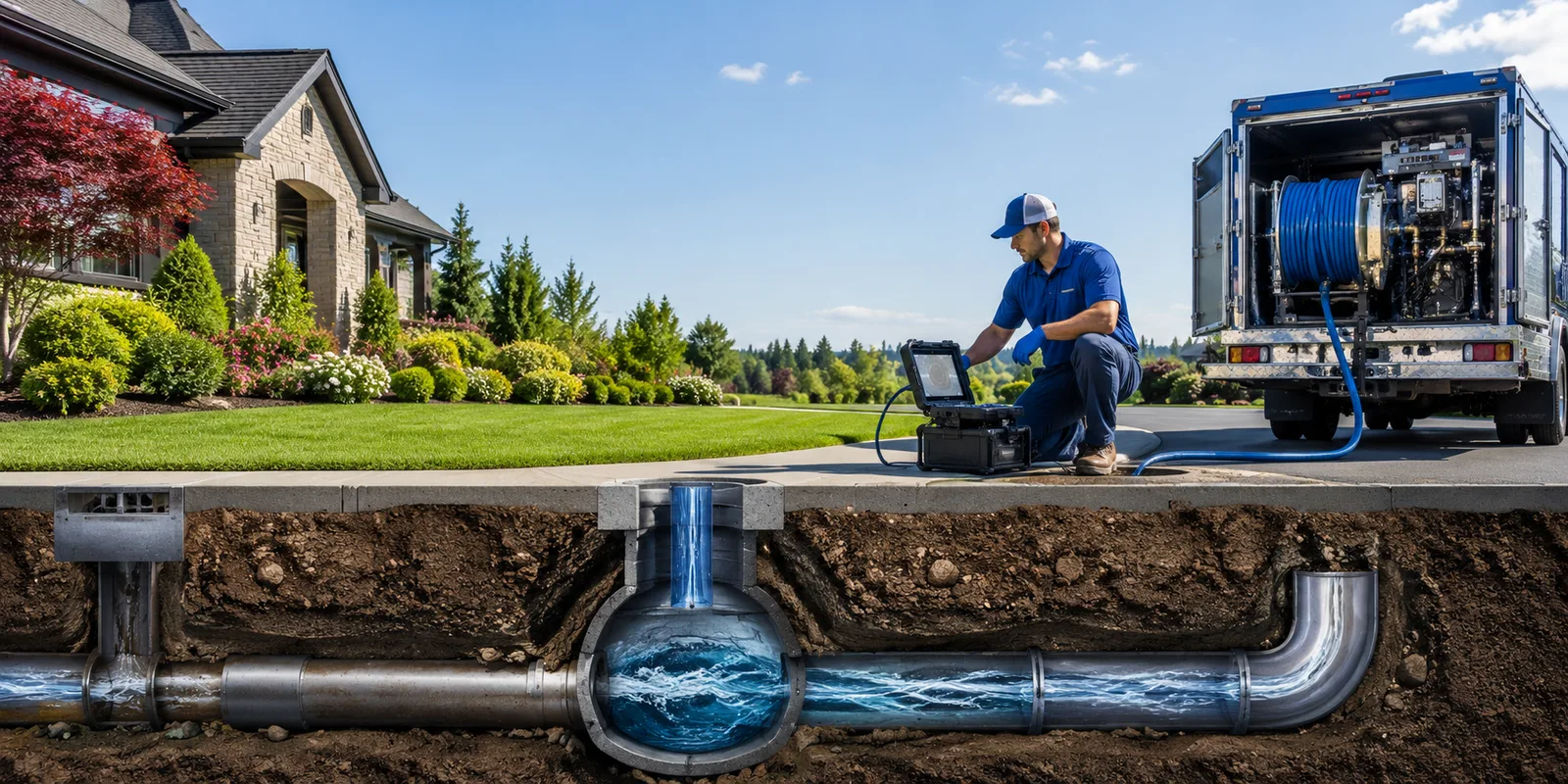 Drainage restoration information for Hugoton, KS